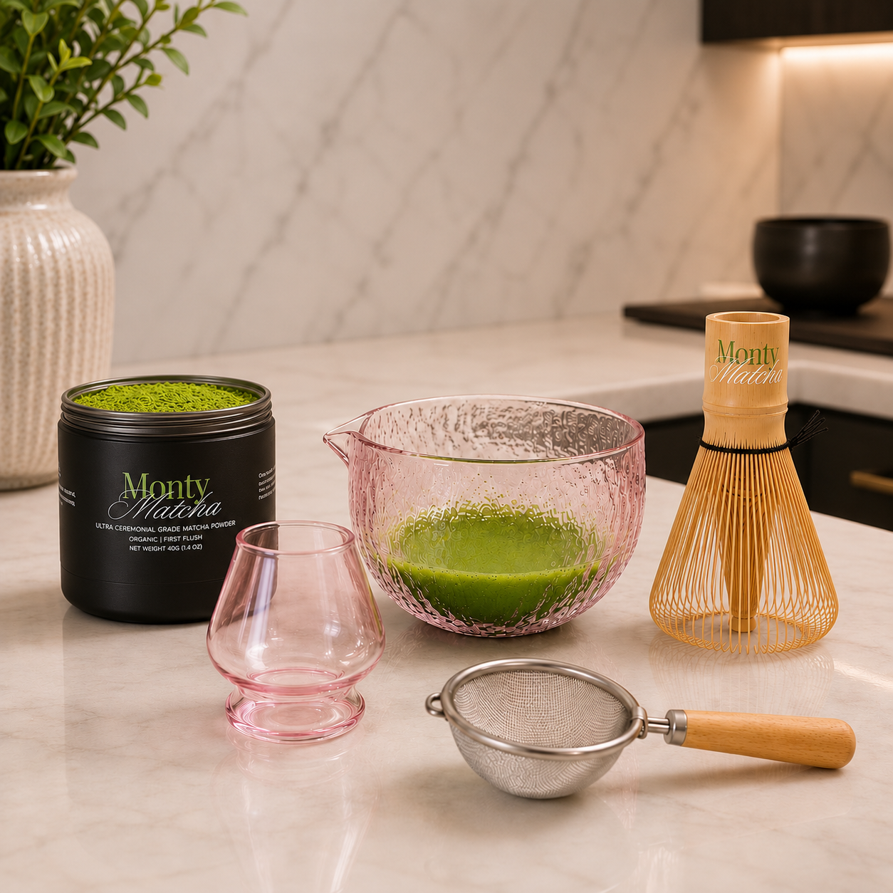 Limited Edition Bloom Set w/ Matcha